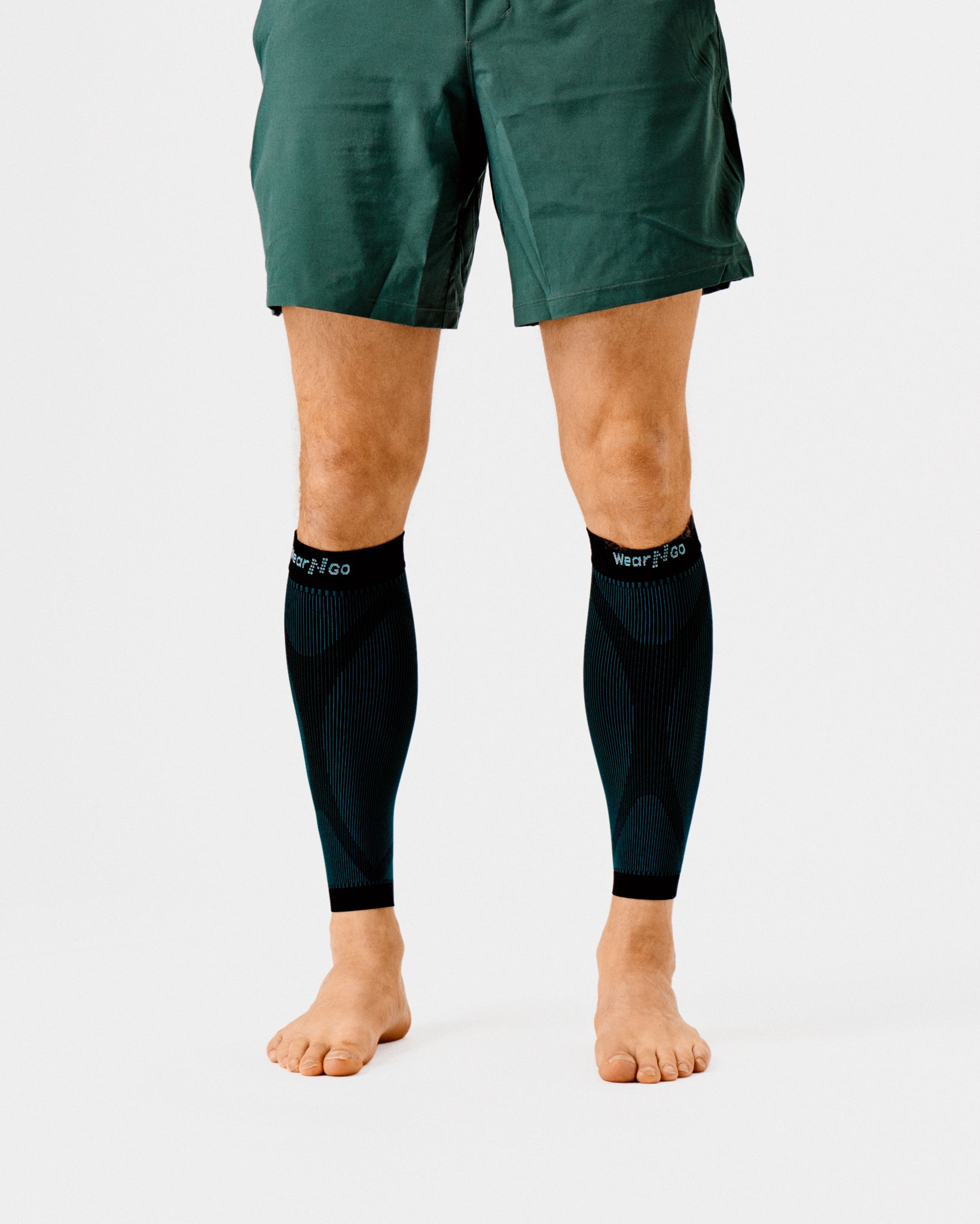 Leggkompresjons-sleeves (2-pak)